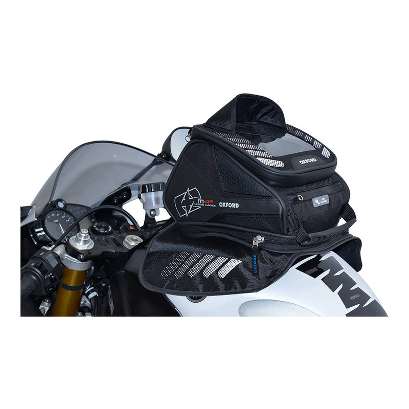Load image into Gallery viewer, Oxford Tank & Tail Bag Magnetic M4R - Black
