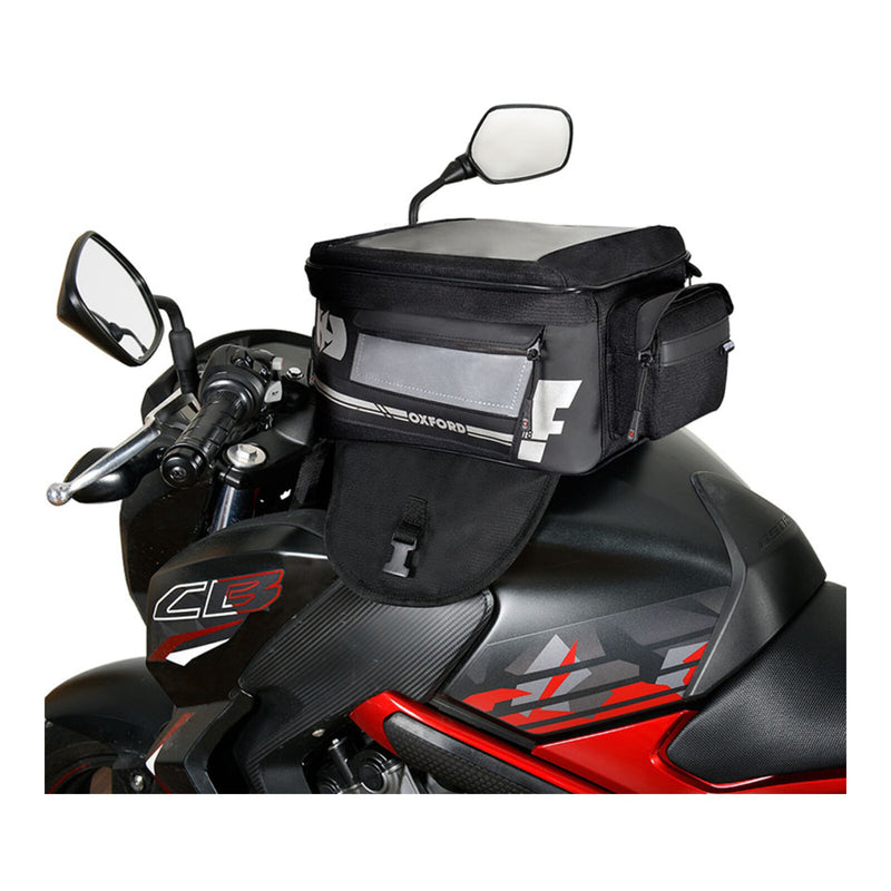 Load image into Gallery viewer, Oxford Tank Bag Magnetic F1 M18 - Black