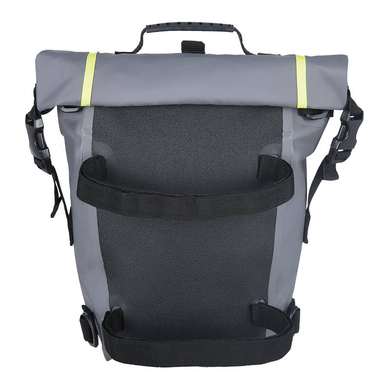 Load image into Gallery viewer, Oxford Tail Bag Aqua T8 - Black / Grey / Fluro Yellow