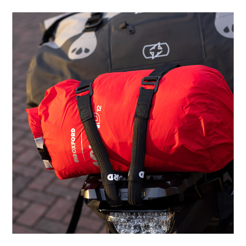 Load image into Gallery viewer, Oxford Atlas G-Hook 26mm x 2.0m - Black (Pair)