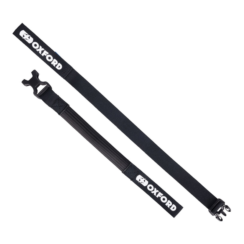 Load image into Gallery viewer, Oxford Atlas B-clip 26mm X 1.2m Black (Pair)