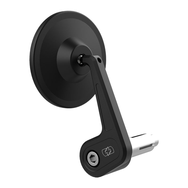 Load image into Gallery viewer, Oxford Street Billet Alloy Bar End Mirror Right - Black