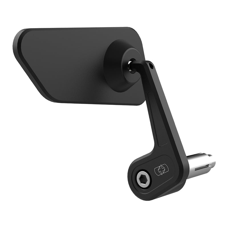 Load image into Gallery viewer, Oxford Horizon Billet Alloy Bar End Mirror Right - Black