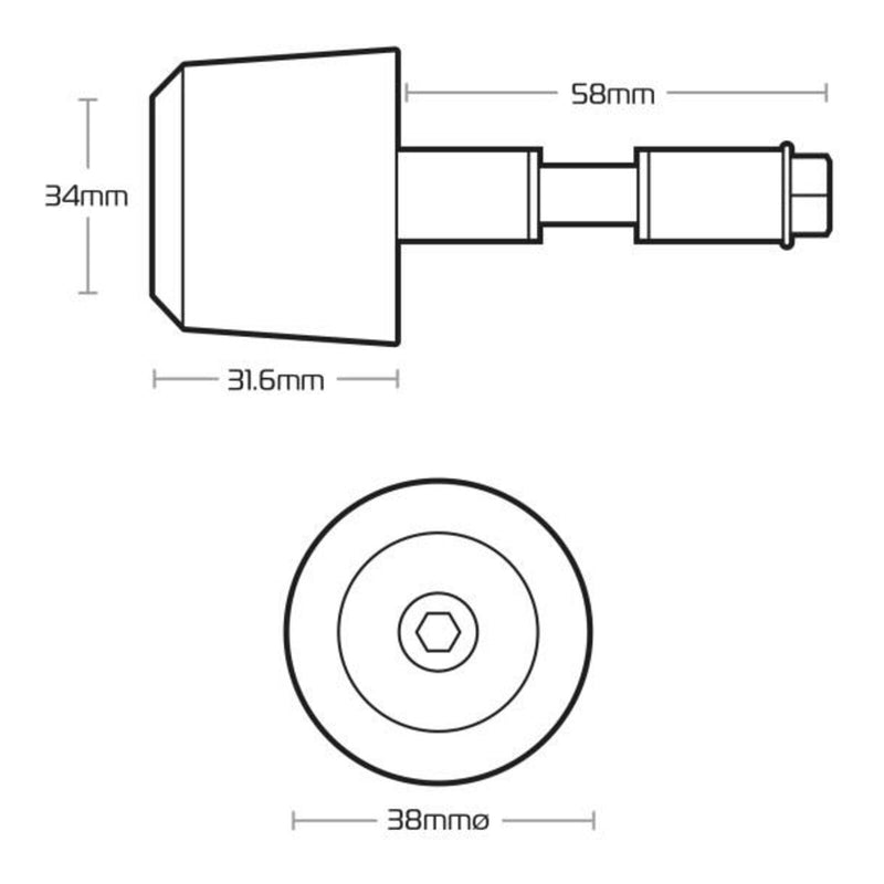 Load image into Gallery viewer, Oxford Bar Weights CS255 Carbon Steel 255g Matt