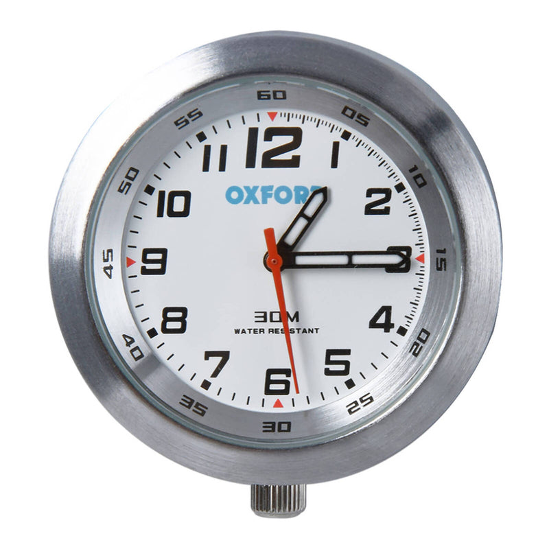 Load image into Gallery viewer, Oxford Clock Sil Case & White Face with Bracket