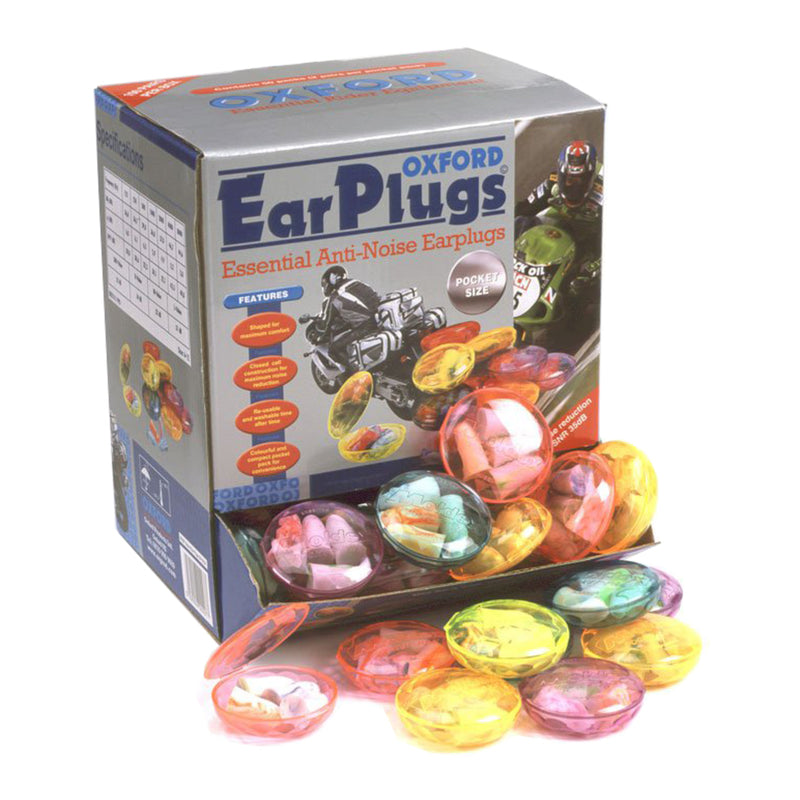 Load image into Gallery viewer, Oxford Moldex Ear Plugs (Box 100 Packs) (2 pairs each pack)
