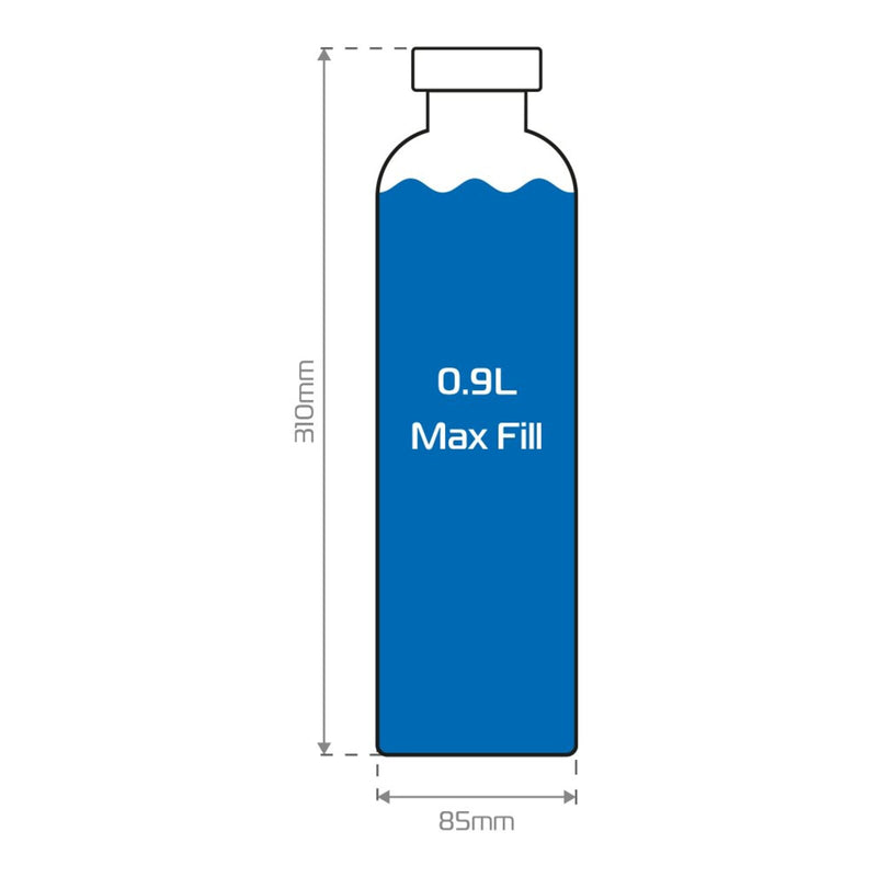 Load image into Gallery viewer, Oxford Aqua Bottle Flask - 1.0L