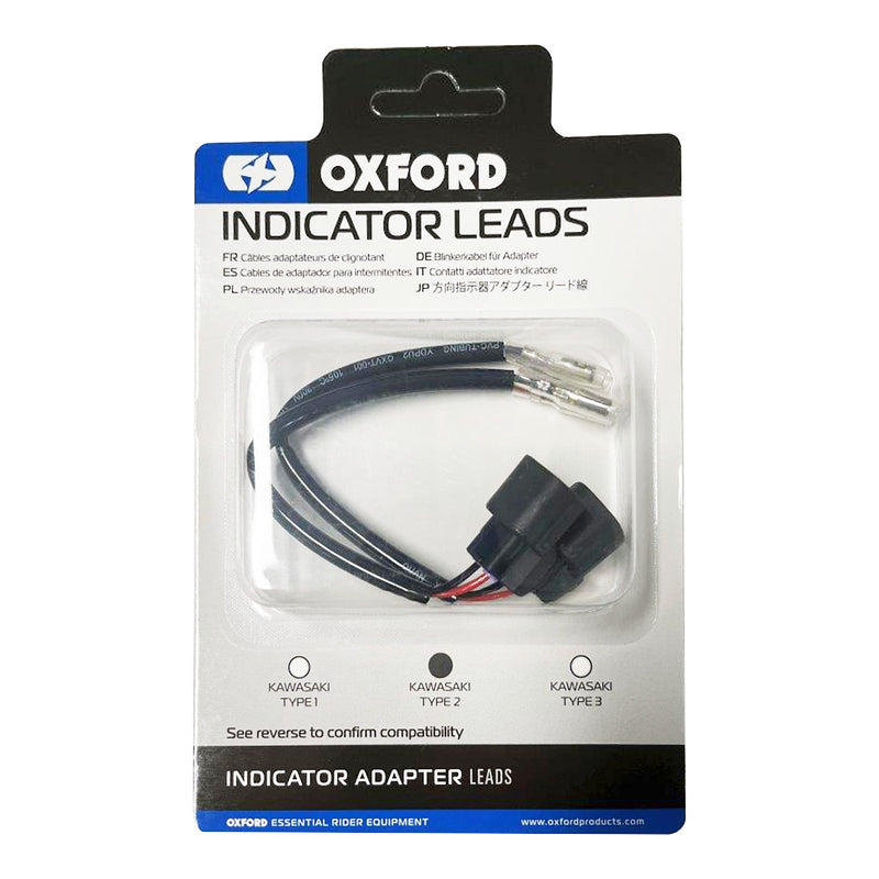 Load image into Gallery viewer, Oxford Indicator Leads Kawasaki Type 2
