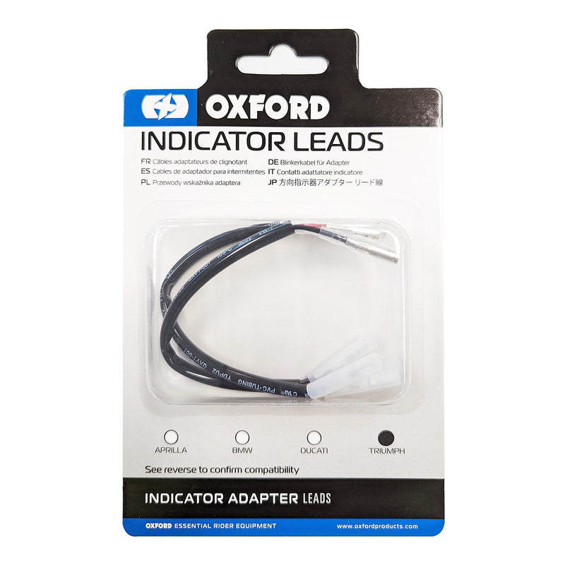 Load image into Gallery viewer, Oxford Indicator Leads - Triumph
