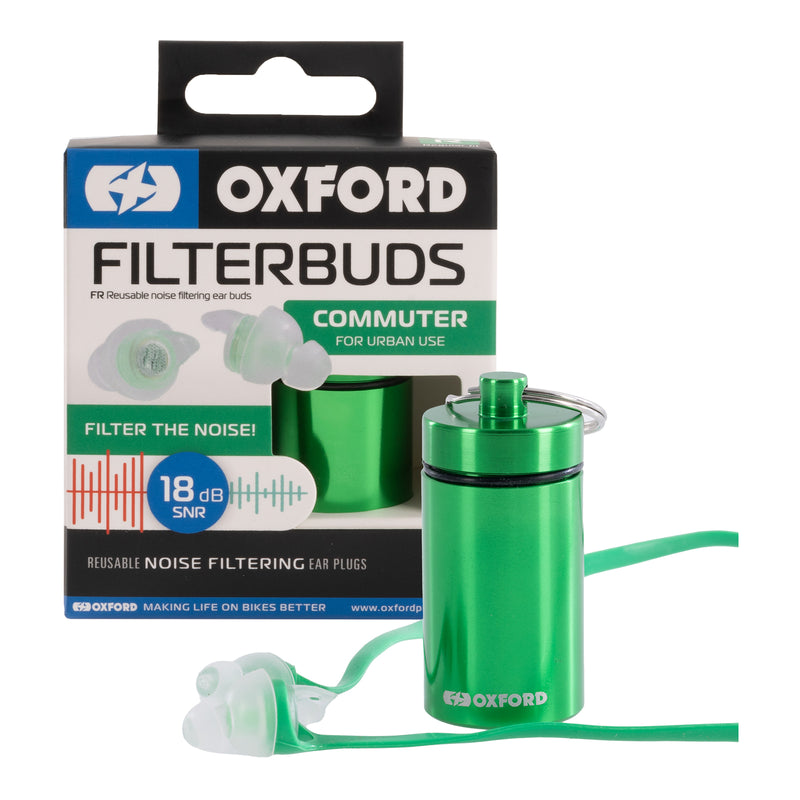 Load image into Gallery viewer, Oxford Ear Filter Buds Commuter 18 SNR