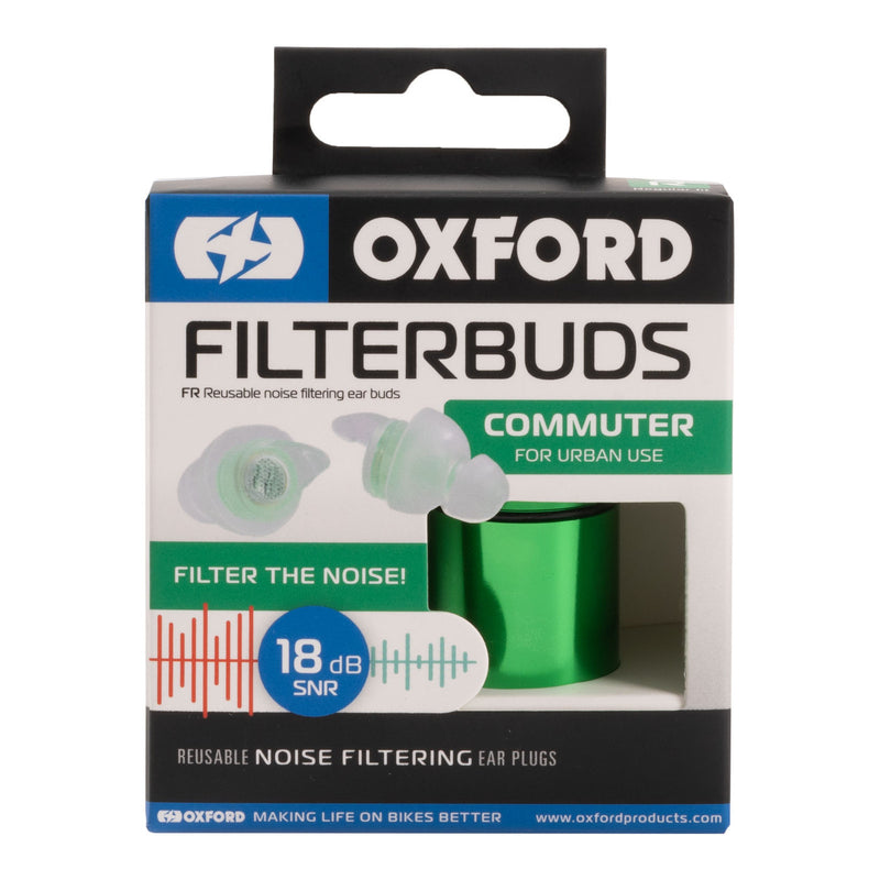 Load image into Gallery viewer, Oxford Ear Filter Buds Commuter 18 SNR