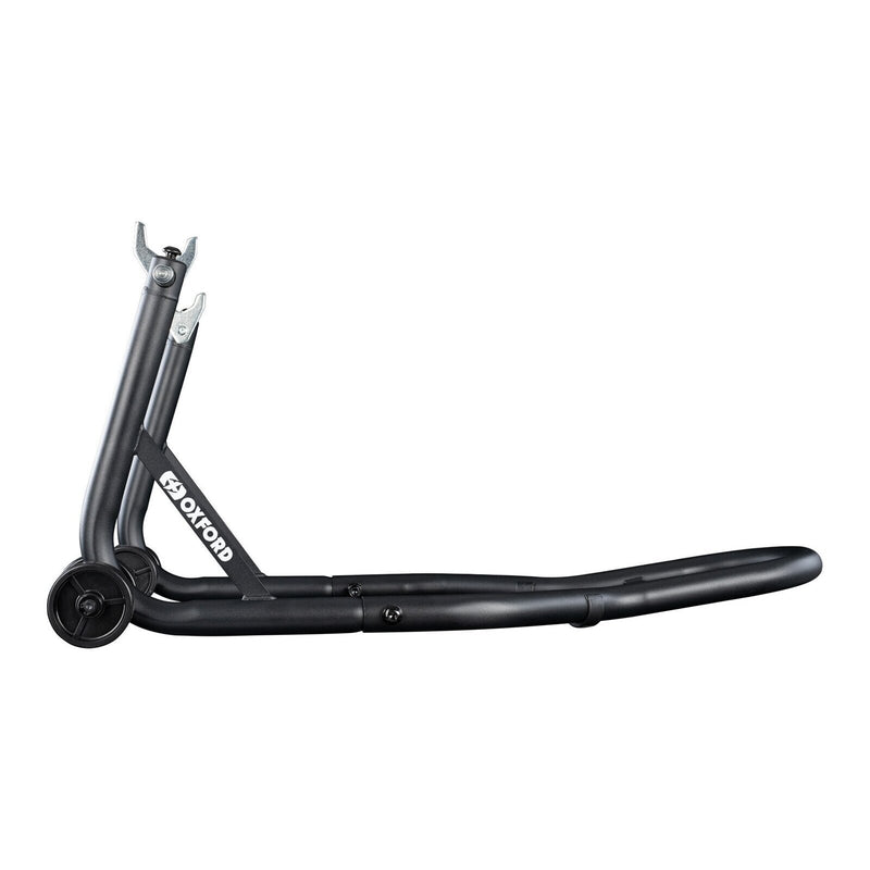 Load image into Gallery viewer, Oxford Black Rear Paddock Stand (Comes with V Hooks)