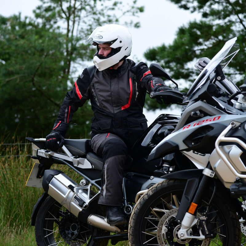 Load image into Gallery viewer, Oxford Montreal 4.0 Dry2Dry Pant - Black / Grey / Red (Regular)