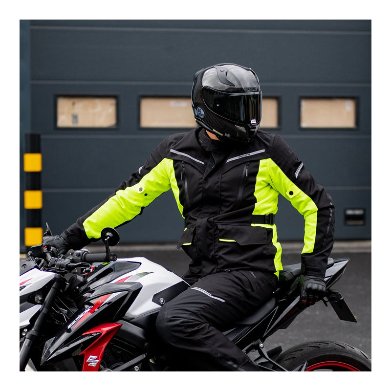 Load image into Gallery viewer, Oxford Metro 2.0 Men's Jacket - Black / Fluo