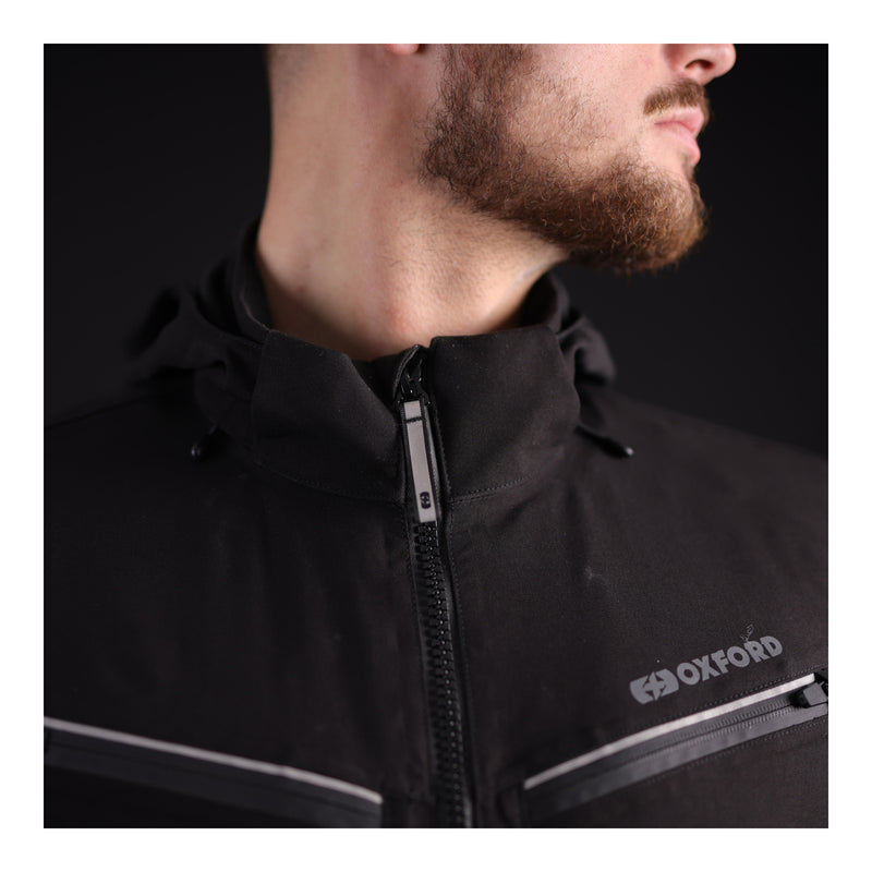 Load image into Gallery viewer, Oxford Mondial Street Dry2Dry Men's Jacket - Black