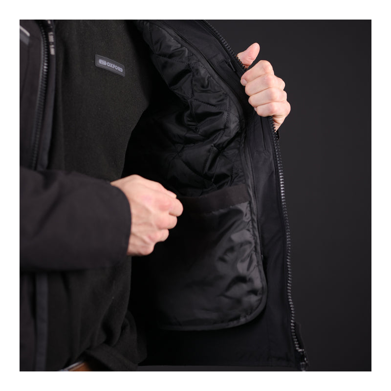 Load image into Gallery viewer, Oxford Mondial Street Dry2Dry Men's Jacket - Black