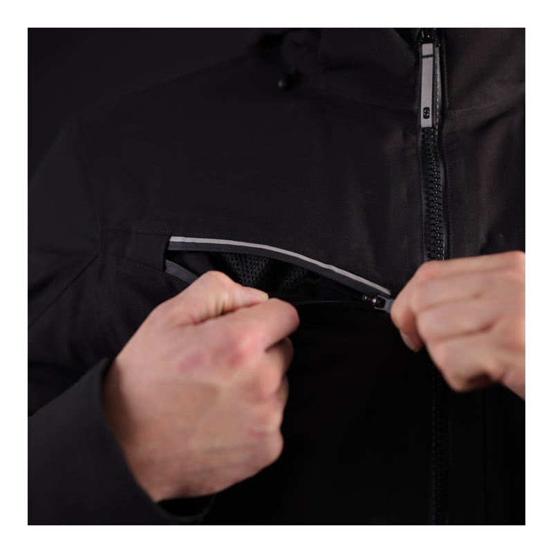 Load image into Gallery viewer, Oxford Mondial Street Dry2Dry Men's Jacket - Black