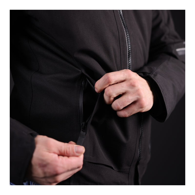 Load image into Gallery viewer, Oxford Mondial Street Dry2Dry Men's Jacket - Black