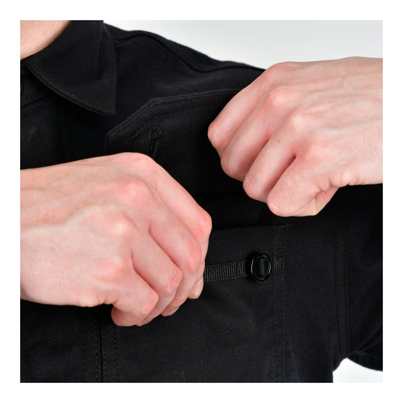 Load image into Gallery viewer, Oxford Heist Men's Jacket - Black
