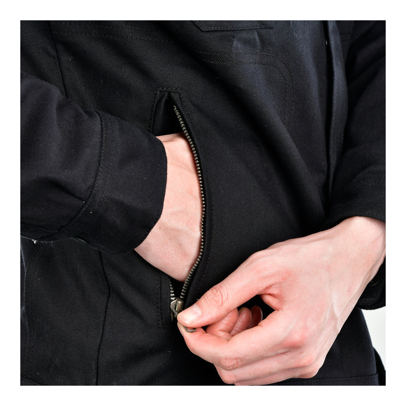 Load image into Gallery viewer, Oxford Heist Men's Jacket - Black