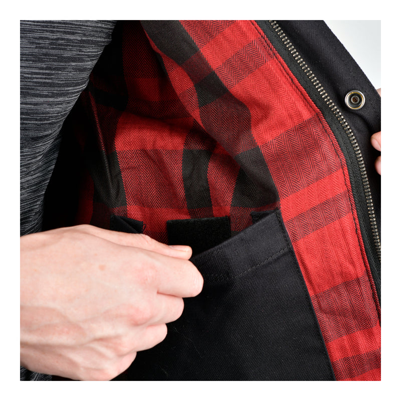 Load image into Gallery viewer, Oxford Heist Men's Jacket - Black