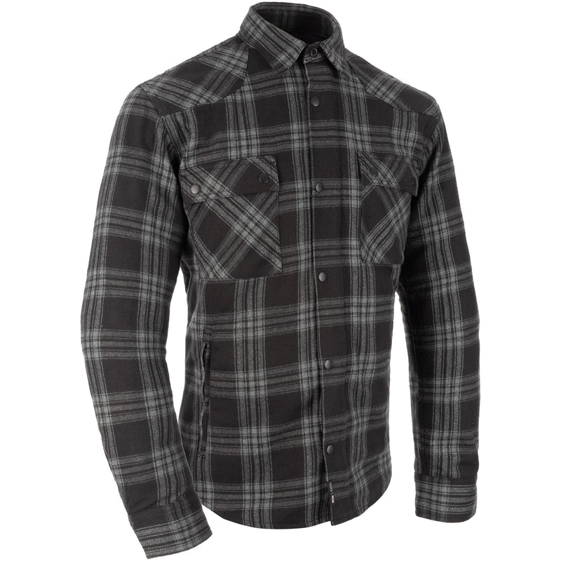Load image into Gallery viewer, Oxford Kickback 3.0 Men's Shirt - Grey / Black Check