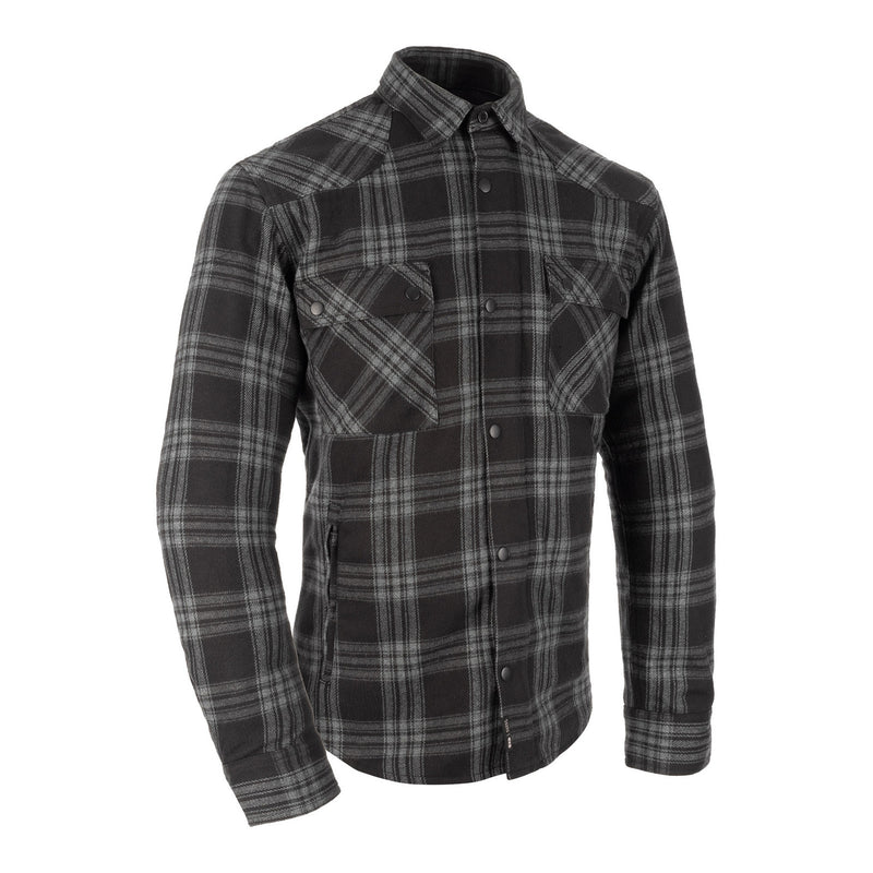 Load image into Gallery viewer, Oxford Kickback 3.0 Men's Shirt - Grey / Black Check