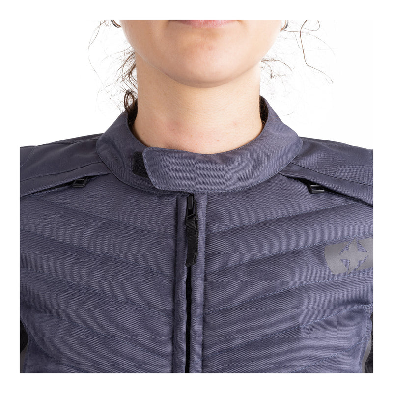 Load image into Gallery viewer, Oxford Valencia 3.0 Waterproof Dr2Dry Women's Textile Jacket - Grey / Black