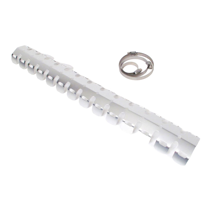 Load image into Gallery viewer, WHITES HEAD PIPE GUARD W/CLAMP - SIL