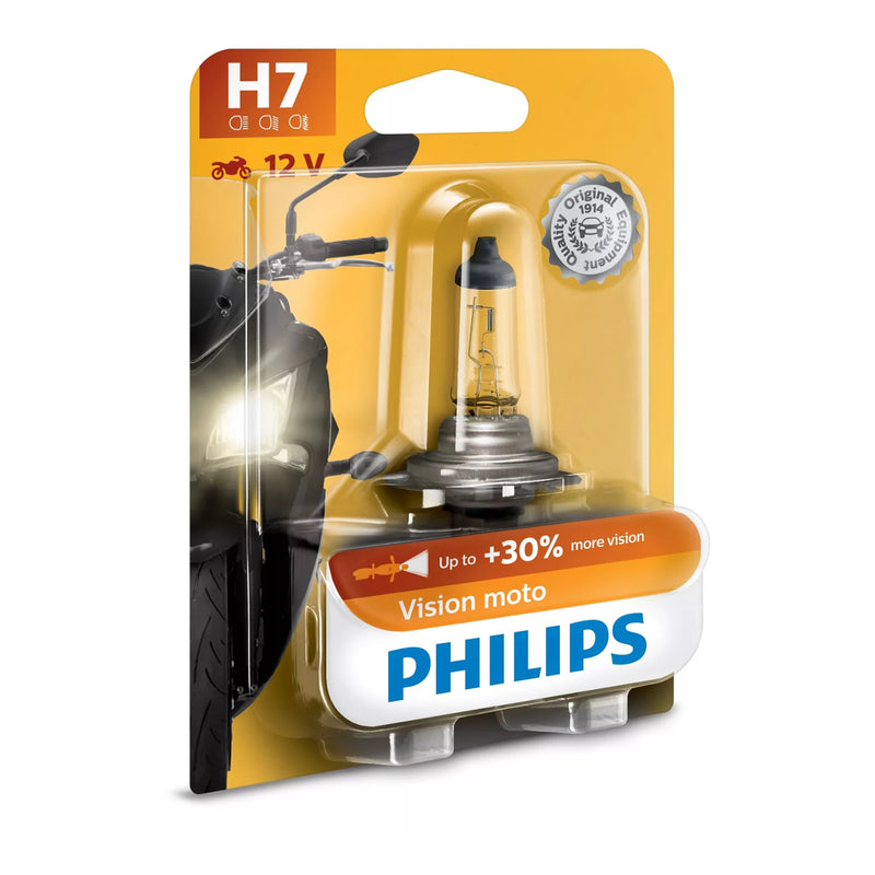 Load image into Gallery viewer, Philips Bulb H7 12972 PR 12V 55W PX26D BW Vision Moto