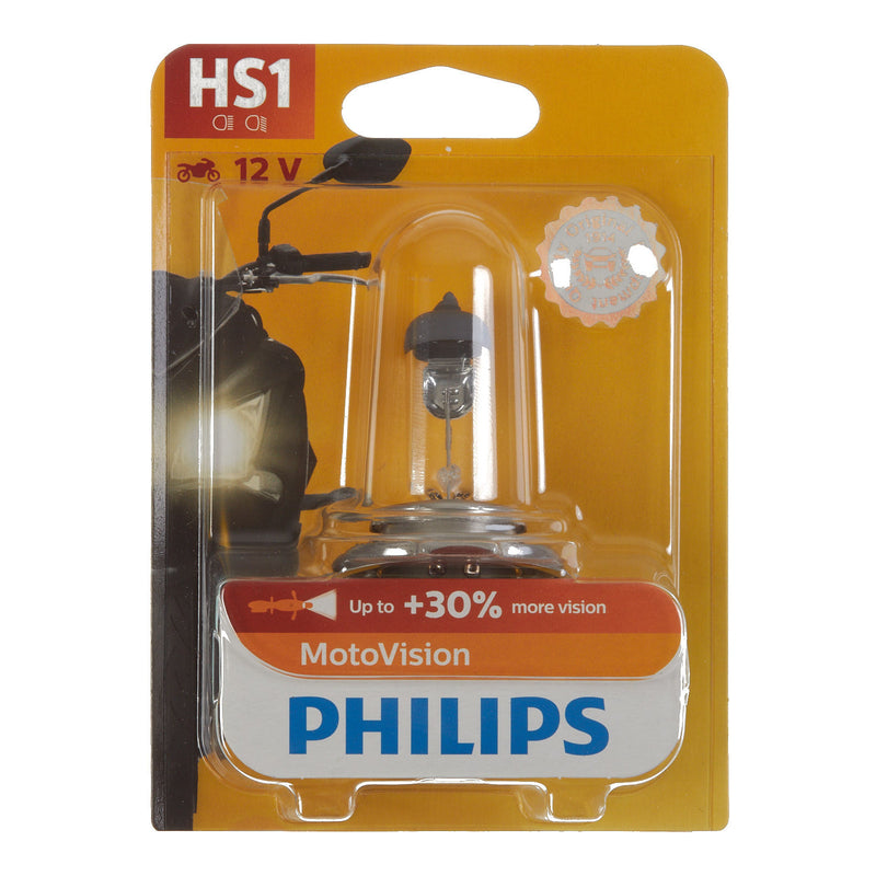 Load image into Gallery viewer, Philips Bulb HS1 12636 12V 35/35W PX43T-38 BW Motovision