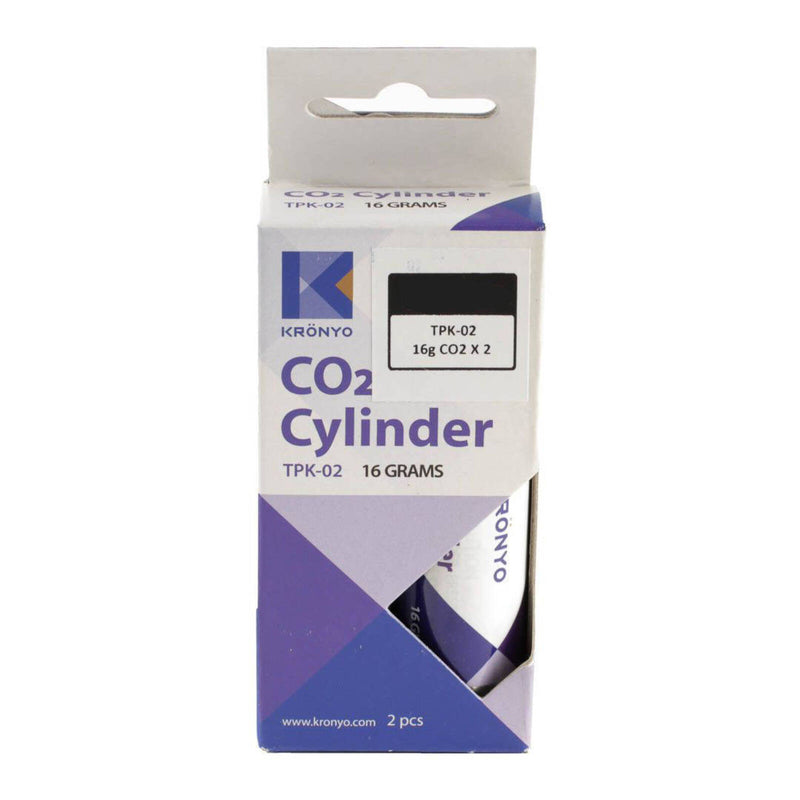 Load image into Gallery viewer, Kronyo CO2 Cylinders - 16g (2 Pack)