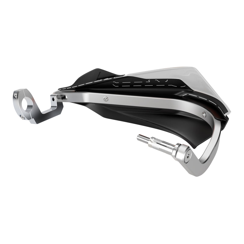 Load image into Gallery viewer, Polisport Trail Blazer Handguard with Metal Bar - Black / White