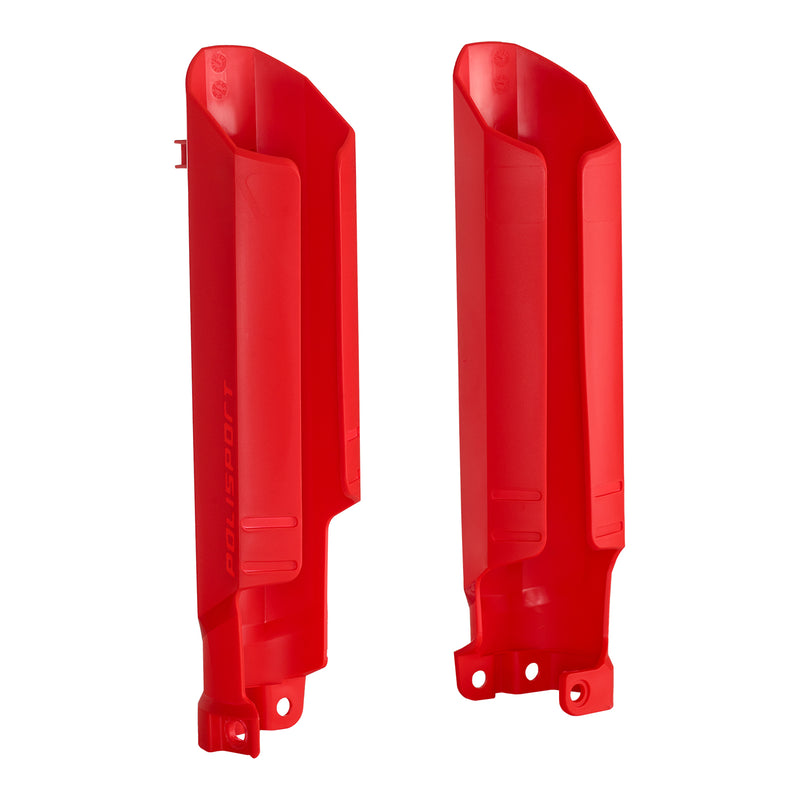 Load image into Gallery viewer, Polisport Fork Guards Full Wrap Around Beta RR ('19-'21) - Red