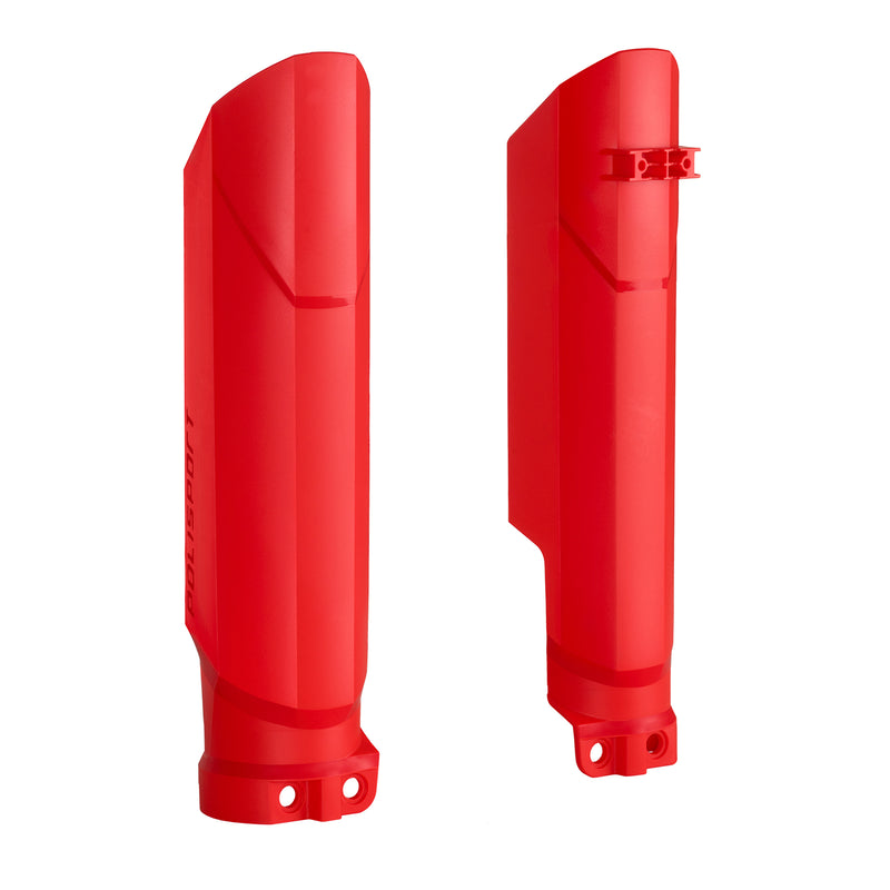 Load image into Gallery viewer, Polisport Fork Guards Full Wrap Around Beta RR ('19-'21) - Red