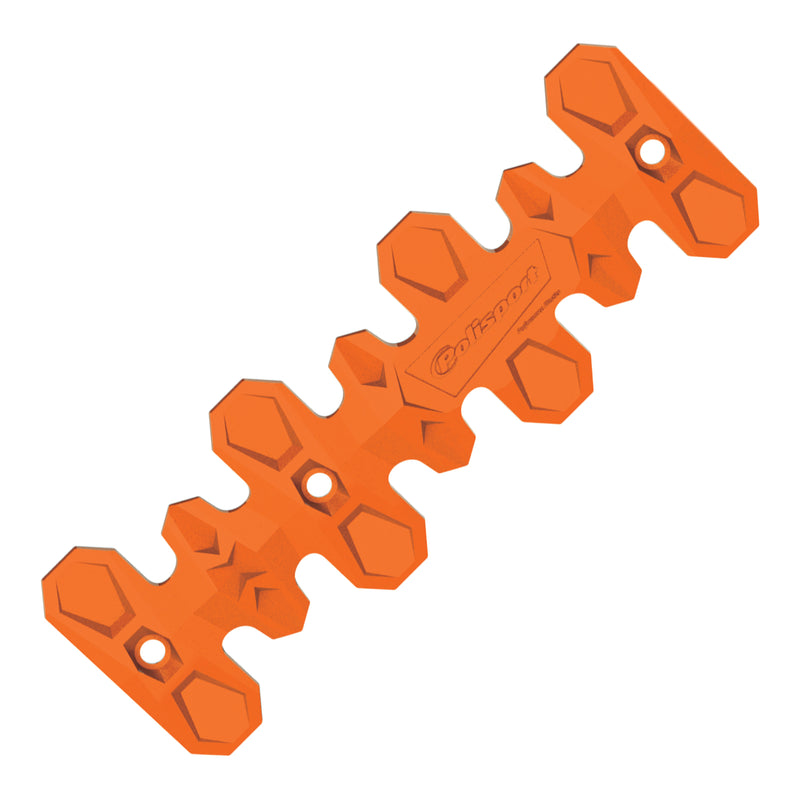 Load image into Gallery viewer, Polisport Armadillo Head Pipe Guard - Orange (22cm)