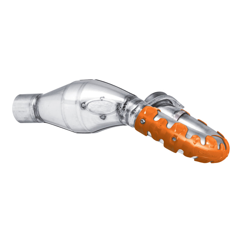 Load image into Gallery viewer, Polisport Armadillo Head Pipe Guard - Orange (22cm)
