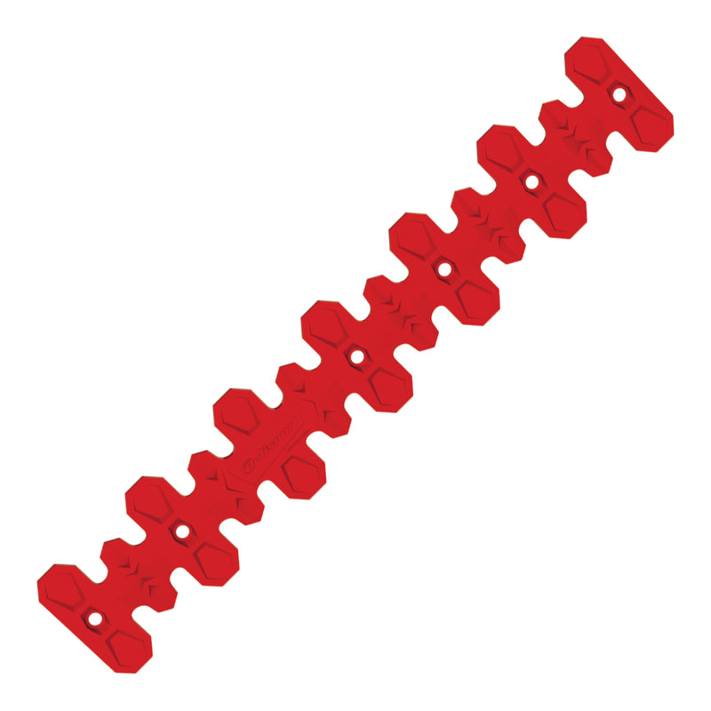 Load image into Gallery viewer, Polisport Armadillo Head Pipe Guard - Red (40cm)