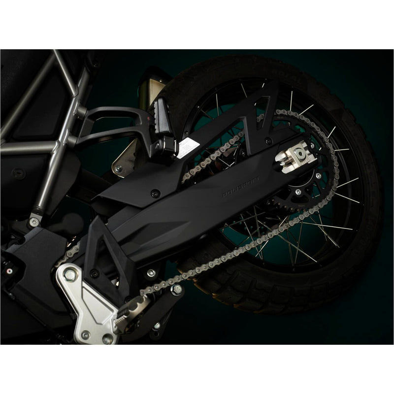 Load image into Gallery viewer, Polisport Swingarm Protector - CFMoto 450MT - Black