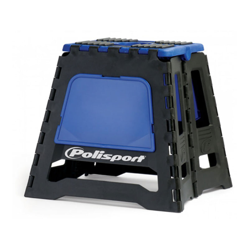Load image into Gallery viewer, Polisport Folding Bike Stand - Blue