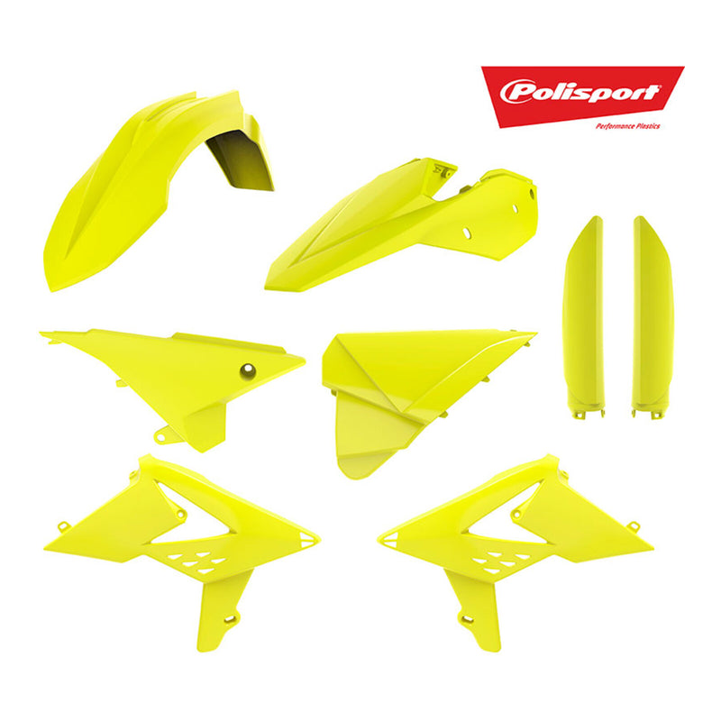 Load image into Gallery viewer, Polisport Kit Beta RR '13- Flow Yellow (Includes Fork Guards)