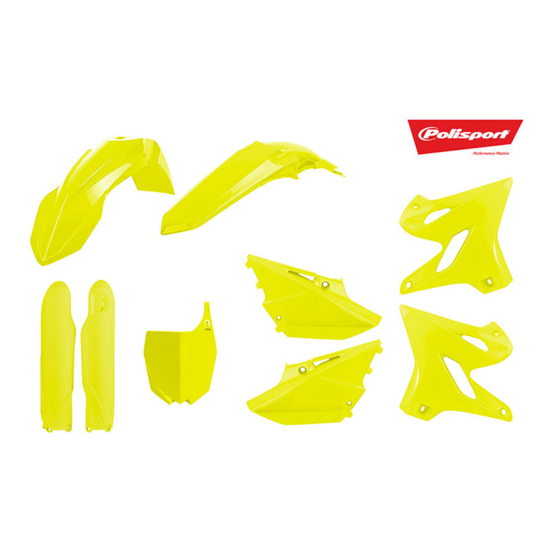 Load image into Gallery viewer, Polisport Kit Yamaha YZ125/250 '15- Flow Yellow (Includes Fork Guards