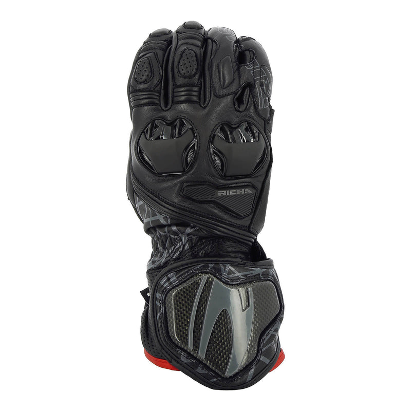 Load image into Gallery viewer, Richa Tiran Race Glove - Black