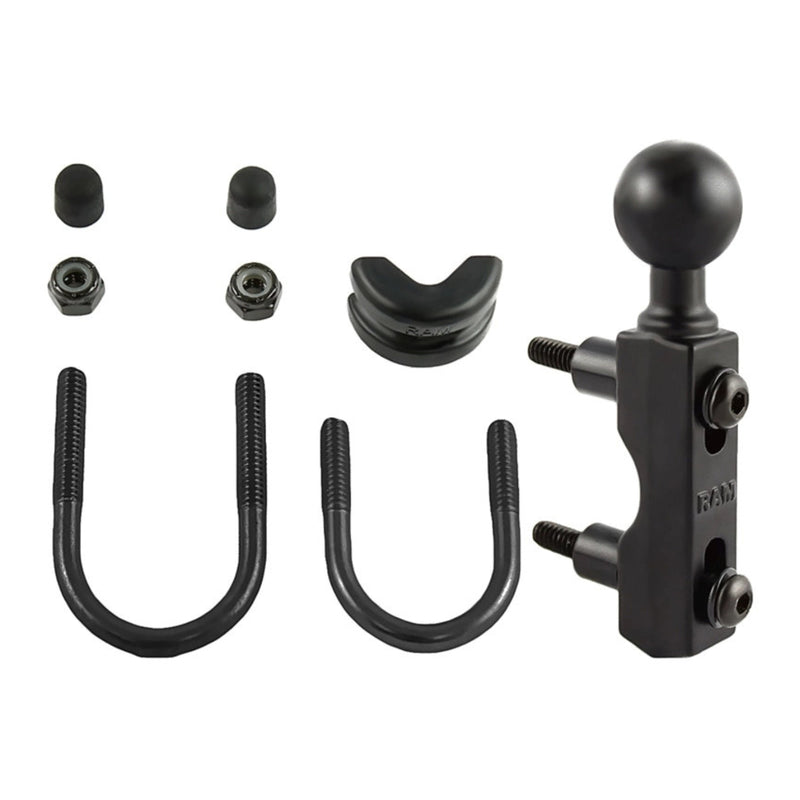 Load image into Gallery viewer, RAM Motorcycle Brake/Clutch Reservoir & Handlebar Ball Base