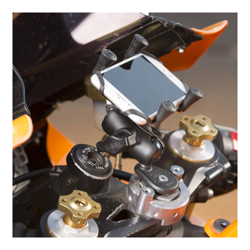 Load image into Gallery viewer, RAM MOTORCYCLE FORK STEM BALL BASE (Retail Packaging)