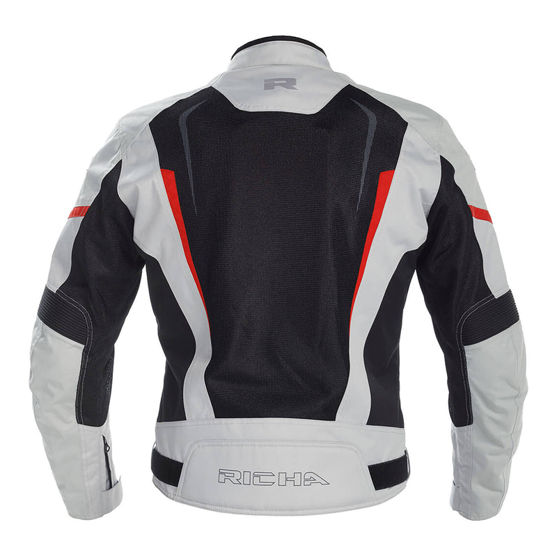 Load image into Gallery viewer, Richa Airstrike 2 Jacket - Grey / Black / Red