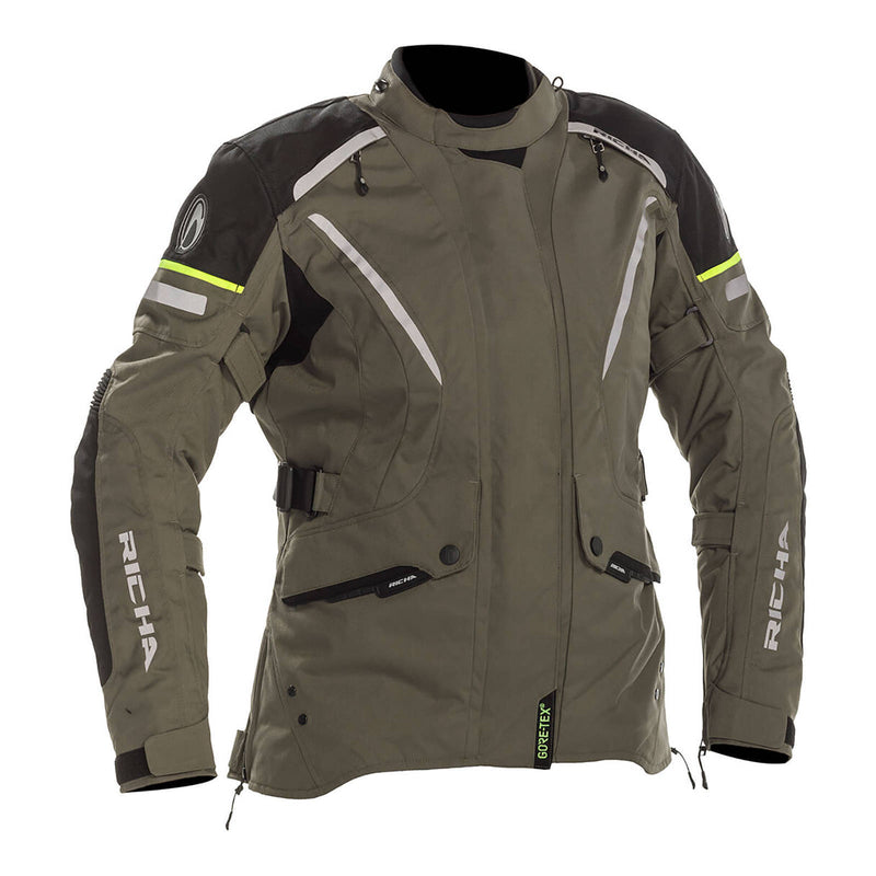 Load image into Gallery viewer, Richa Ladies Cyclone Gore-Tex Jacket - Titanium