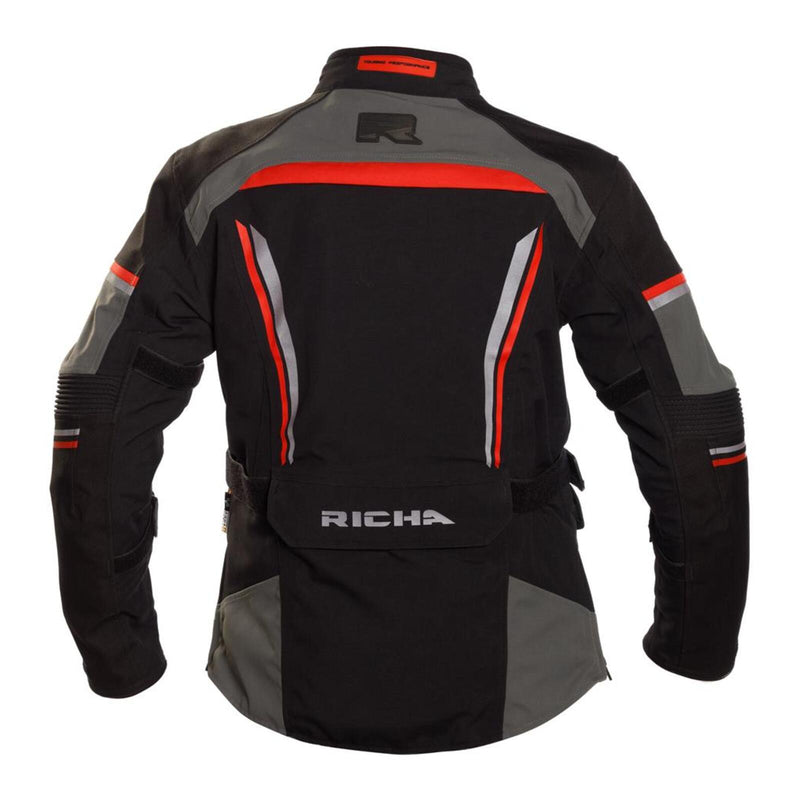 Load image into Gallery viewer, Richa Infinity 2 Pro Women's Jacket - Black / Grey / Red
