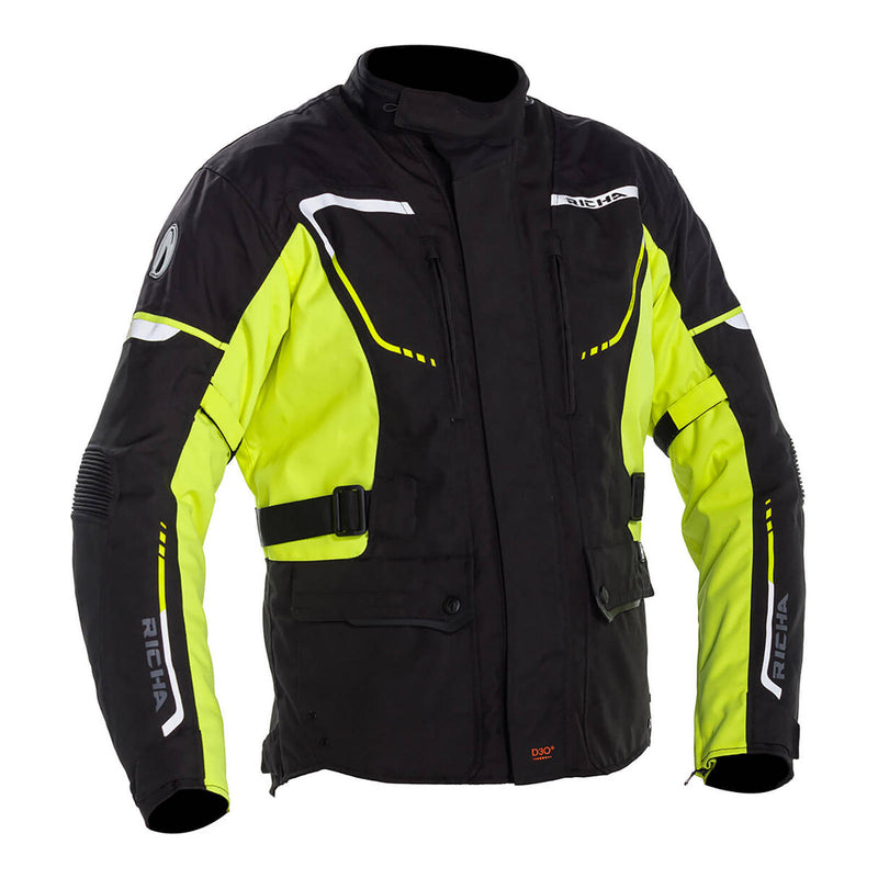 Load image into Gallery viewer, Richa Phantom 2 Jacket - Black / Yellow
