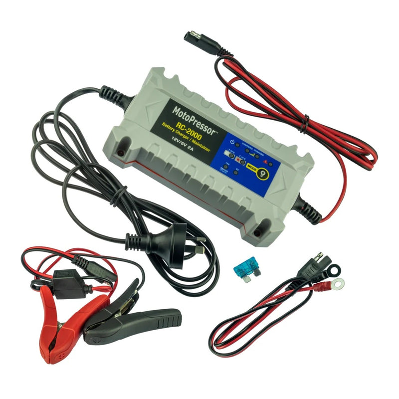 Load image into Gallery viewer, Motopressor RC-2000 Battery Charger and Maintainer 2000mA